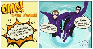 OMG IT-tuki lomailee