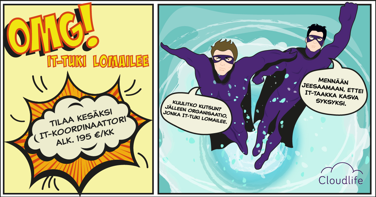 OMG IT-tuki lomailee